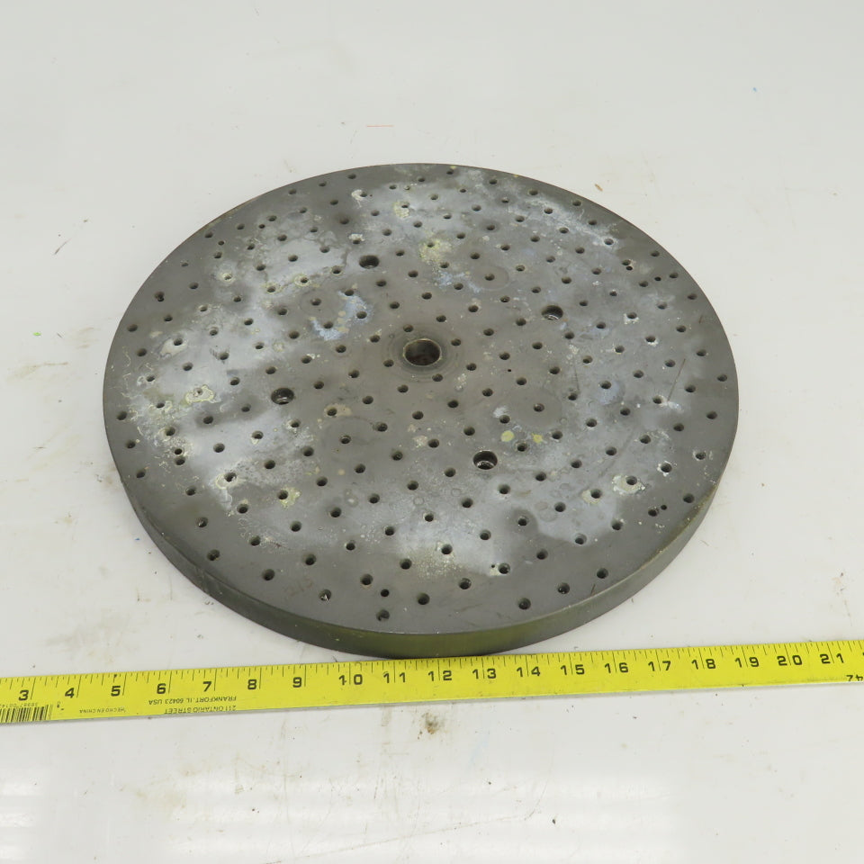 17" Diameter Milling Index Plate 213 Holes 15/16" Center