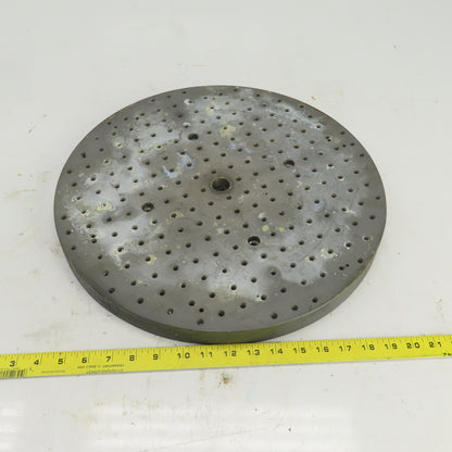 17" Diameter Milling Index Plate 213 Holes 15/16" Center