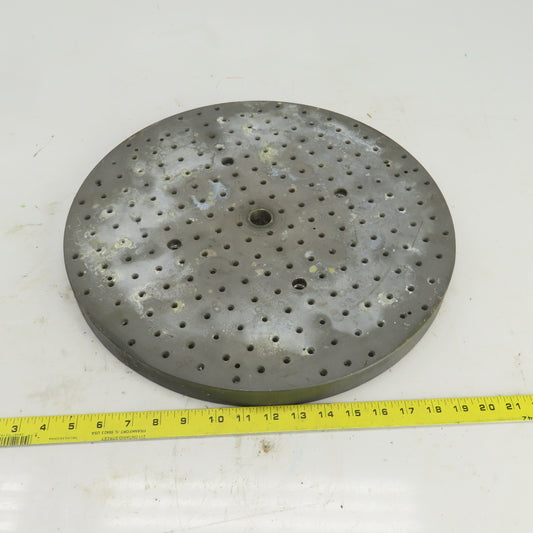 17" Diameter Milling Index Plate 213 Holes 15/16" Center