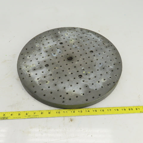 17" Diameter Milling Index Plate 213 Holes 15/16" Center