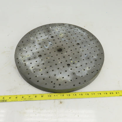 17" Diameter Milling Index Plate 213 Holes 15/16" Center