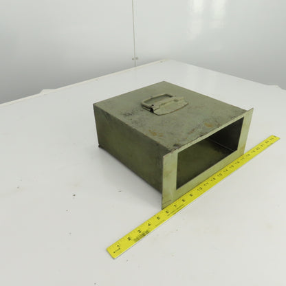 11-3/4" x 12-1/4" x 5-5/8" Coolant Trash Catch Pan/Filter W/Handle