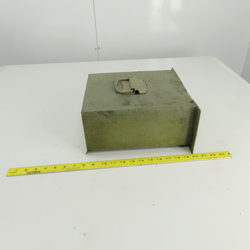 11-3/4" x 12-1/4" x 5-5/8" Coolant Trash Catch Pan/Filter W/Handle