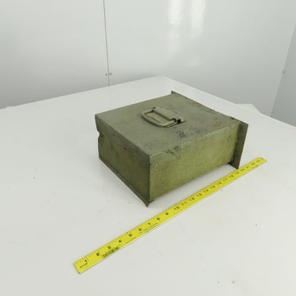 11-3/4" x 12-1/4" x 5-5/8" Coolant Trash Catch Pan/Filter W/Handle