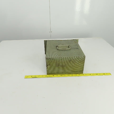 11-3/4" x 12-1/4" x 5-5/8" Coolant Trash Catch Pan/Filter W/Handle
