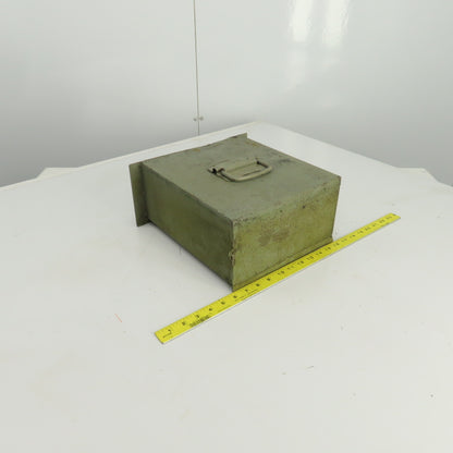 11-3/4" x 12-1/4" x 5-5/8" Coolant Trash Catch Pan/Filter W/Handle