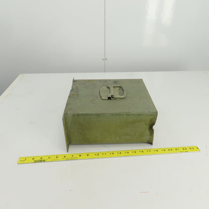 11-3/4" x 12-1/4" x 5-5/8" Coolant Trash Catch Pan/Filter W/Handle