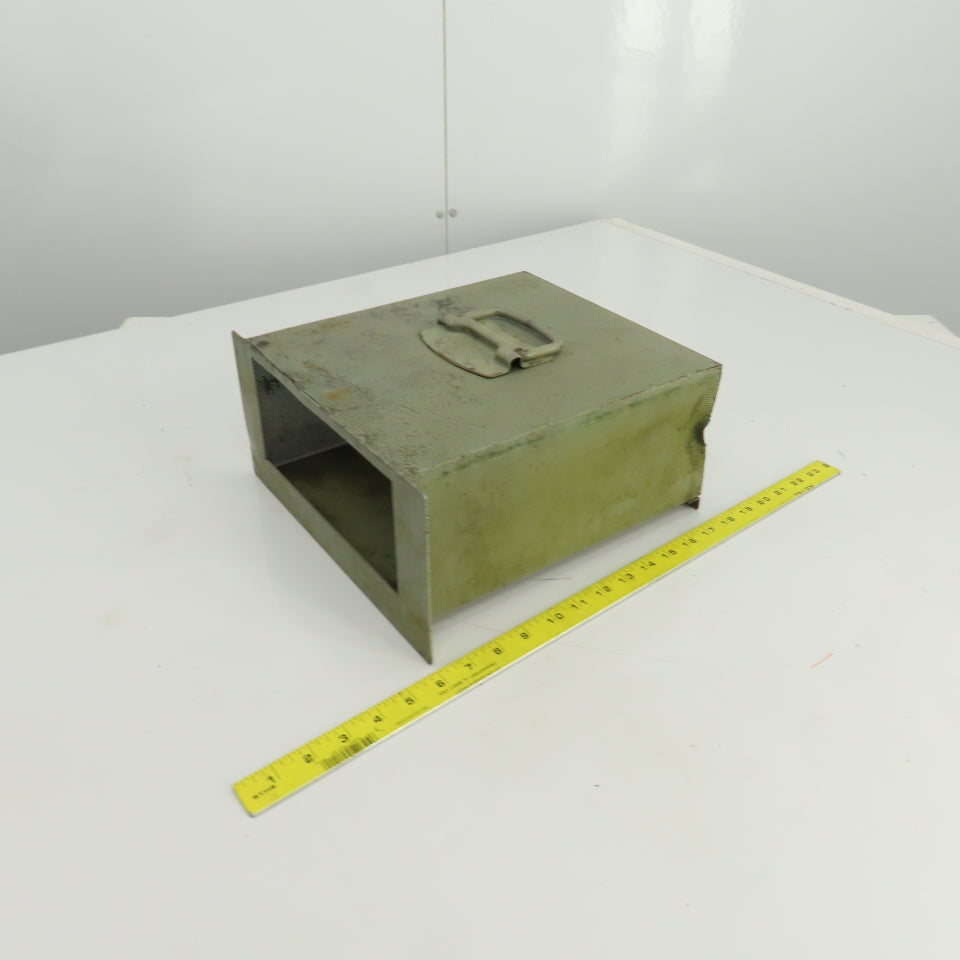 11-3/4" x 12-1/4" x 5-5/8" Coolant Trash Catch Pan/Filter W/Handle