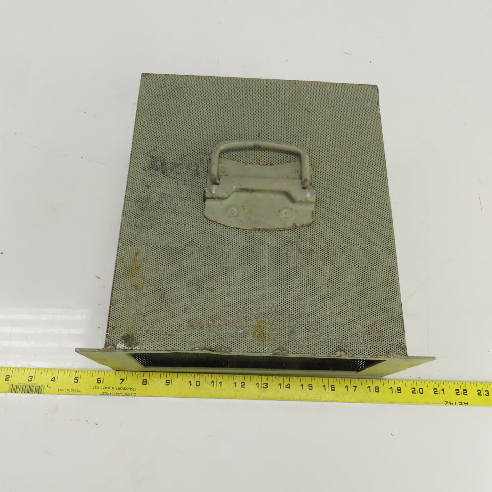 11-3/4" x 12-1/4" x 5-5/8" Coolant Trash Catch Pan/Filter W/Handle