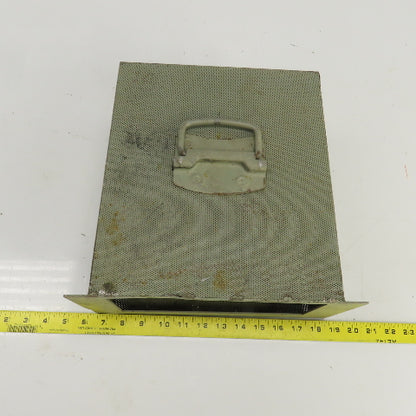 11-3/4" x 12-1/4" x 5-5/8" Coolant Trash Catch Pan/Filter W/Handle