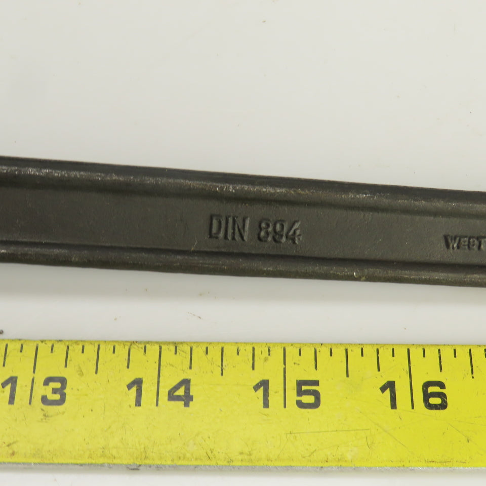 DN894 30mm Metric Machinist Hand Wrench Single End Tapered Handle