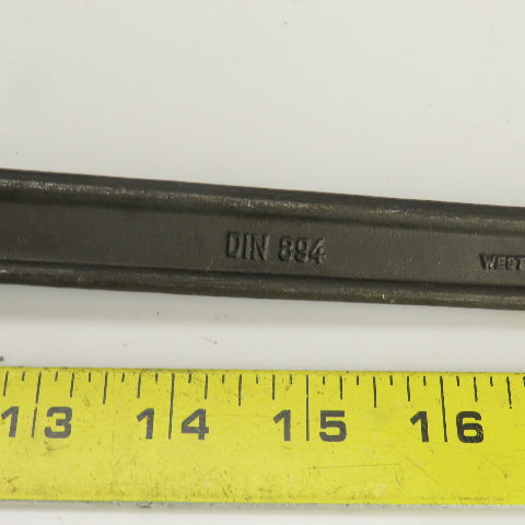 DN894 30mm Metric Machinist Hand Wrench Single End Tapered Handle