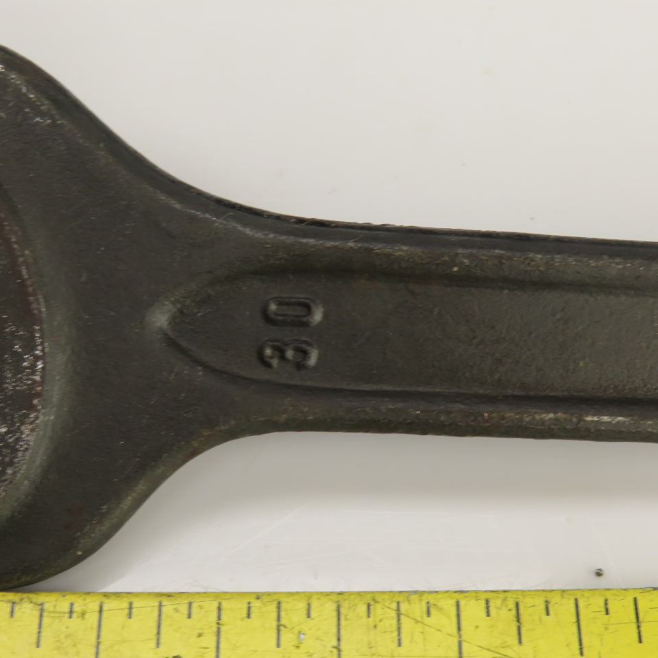 DN894 30mm Metric Machinist Hand Wrench Single End Tapered Handle