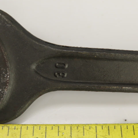 DN894 30mm Metric Machinist Hand Wrench Single End Tapered Handle