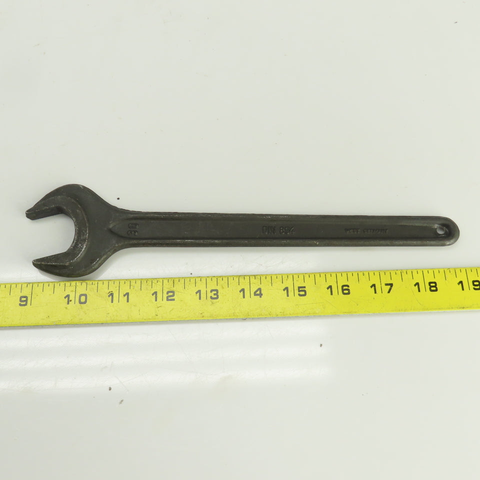 DN894 30mm Metric Machinist Hand Wrench Single End Tapered Handle