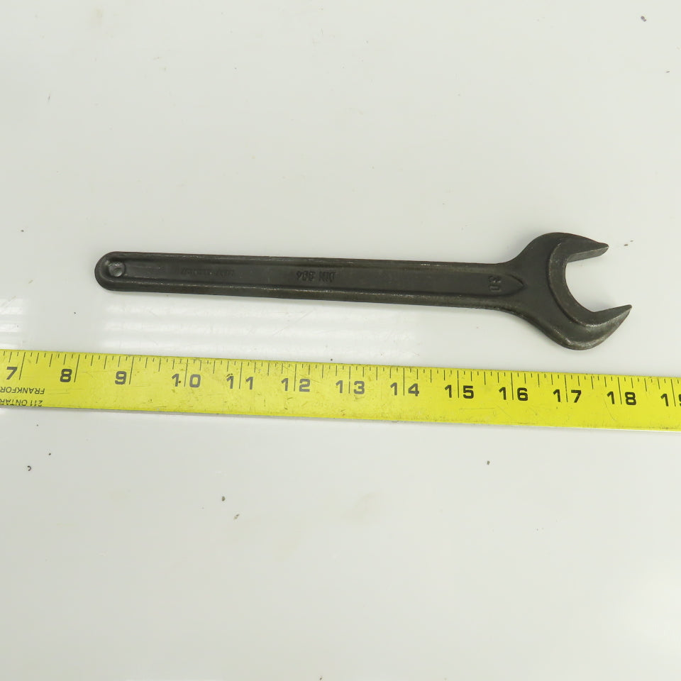 DN894 30mm Metric Machinist Hand Wrench Single End Tapered Handle