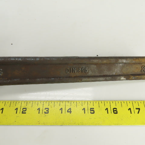 DN895 41mm Metric Machinist Hand Wrench Single End Straight Handle