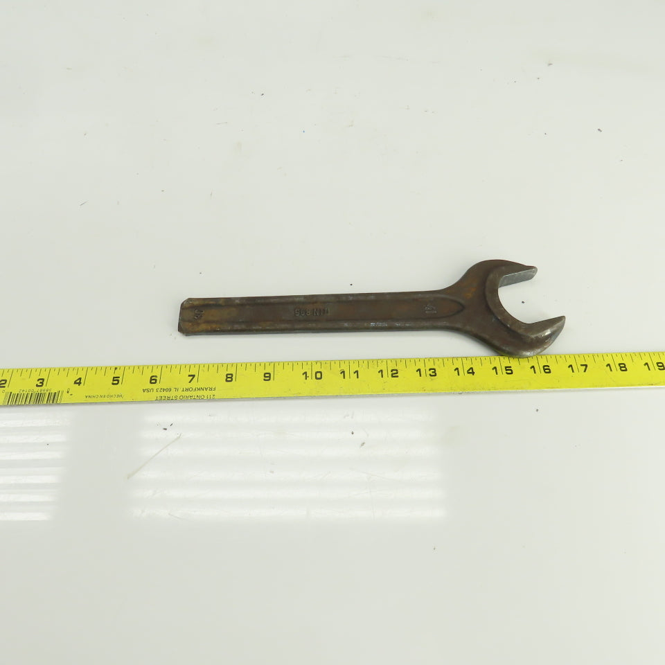 DN895 41mm Metric Machinist Hand Wrench Single End Straight Handle