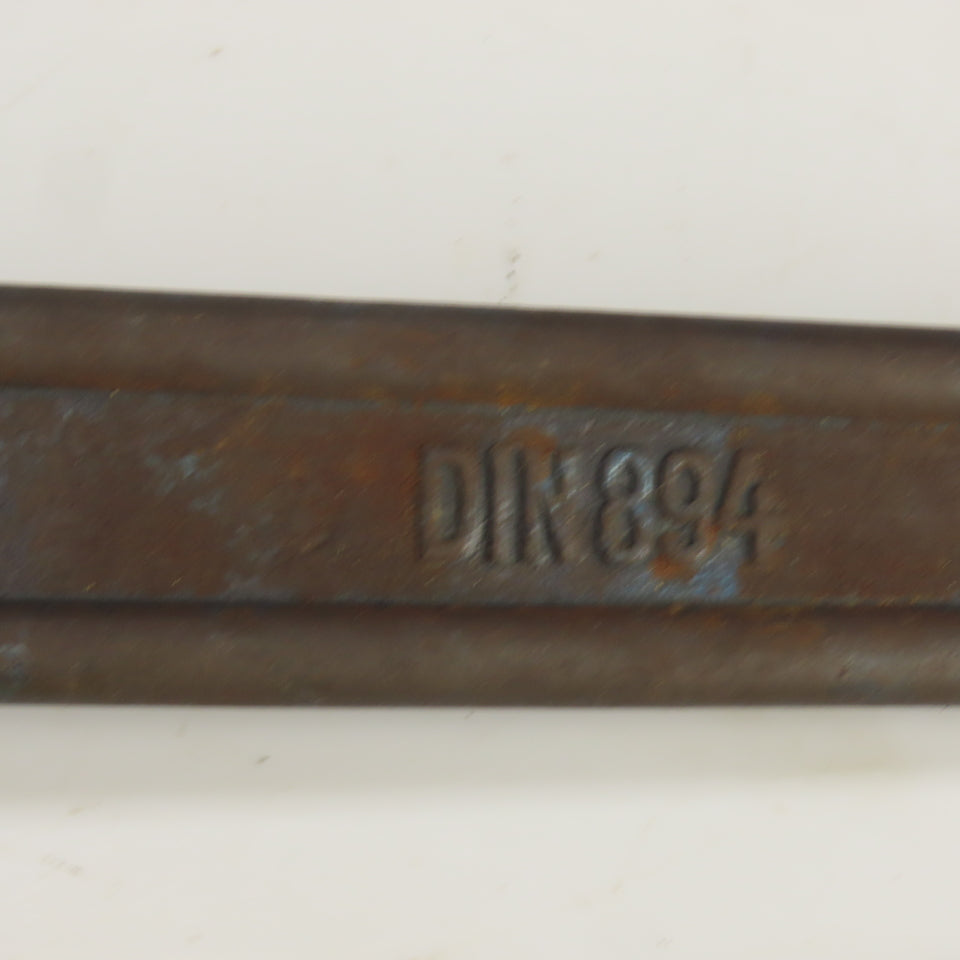 DN894 46mm Metric Machinist Hand Wrench Single End Tapered Handle