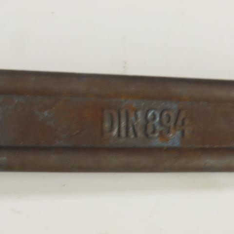 DN894 46mm Metric Machinist Hand Wrench Single End Tapered Handle