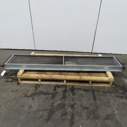12 Pass 5/8" Tube Spiral Fin Heat Exchanger 2"NPT 18" x 99" Surface Area