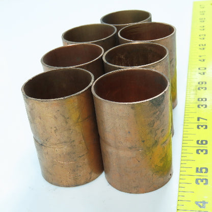 Mueller W 01055 1-1/4" Wrot Copper Pipe Coupling Sweat Fitting C x C Lot of 7