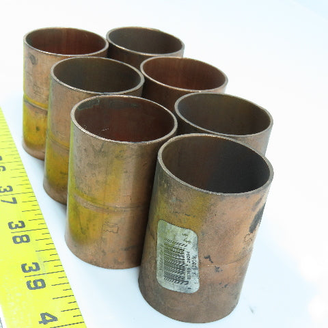 Mueller W 01055 1-1/4" Wrot Copper Pipe Coupling Sweat Fitting C x C Lot of 7
