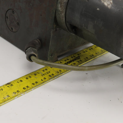 Uvamatic UVA 10MD 600 Manual Tail Stock Assy. 11-5/8" x 9-1/2" Bed