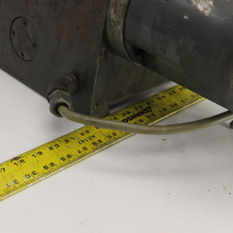 Uvamatic UVA 10MD 600 Manual Tail Stock Assy. 11-5/8" x 9-1/2" Bed