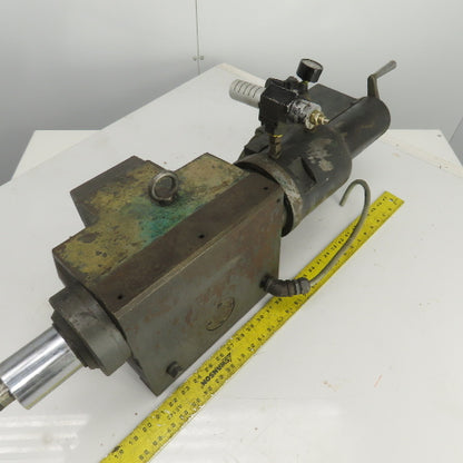 Uvamatic UVA 10MD 600 Manual Tail Stock Assy. 11-5/8" x 9-1/2" Bed