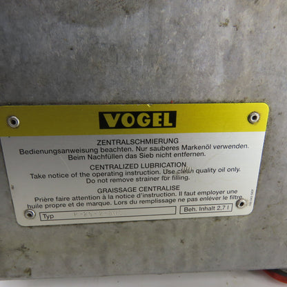 Vogel P-86-2-BW3 2.5 Liter Centralized Lubrication Unit