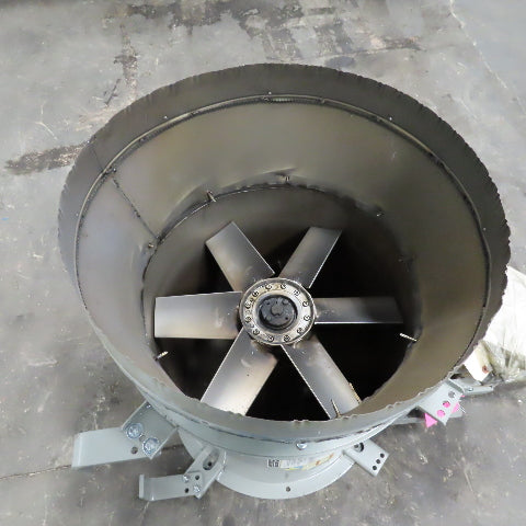 Greenheck TBI-CA-3H20-20 20" Inline Tube Axial Fan Blower 2Hp 208-230/460V