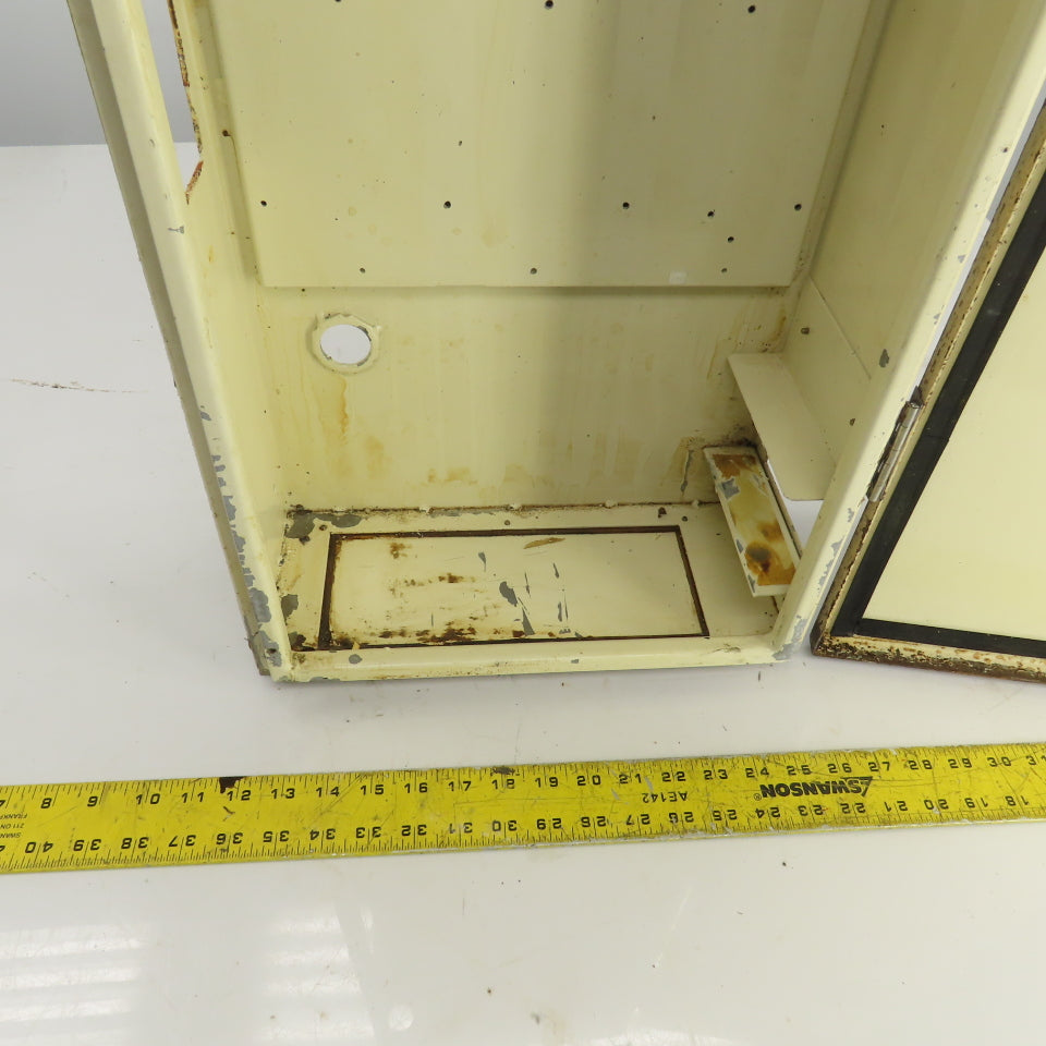 Okuma 35"L x 13 W x 6" D Machine Mount Electrical Enclosure W/Back Plate