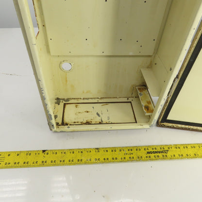 Okuma 35"L x 13 W x 6" D Machine Mount Electrical Enclosure W/Back Plate