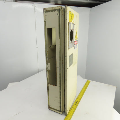Okuma 35"L x 13 W x 6" D Machine Mount Electrical Enclosure W/Back Plate