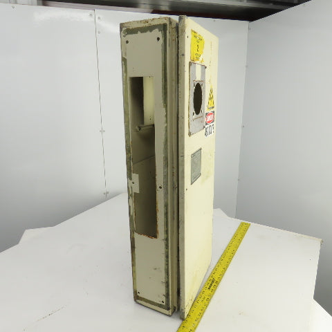 Okuma 35"L x 13 W x 6" D Machine Mount Electrical Enclosure W/Back Plate