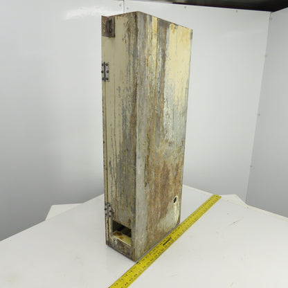 Okuma 35"L x 13 W x 6" D Machine Mount Electrical Enclosure W/Back Plate