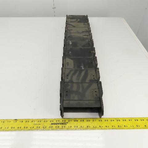 Igus 40.01.150 39" OAL Cable Carrier Energy Chain 5-3/4" x 2-3/4" ID Closed