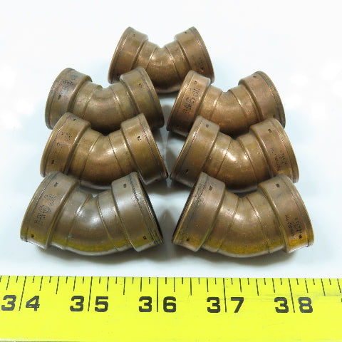 Permalynx 060329 3/4" Wrot Copper Push To Connect Fitting  45° Elbow Lot of 7