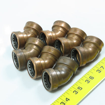 Permalynx 060329 3/4" Wrot Copper Push To Connect Fitting  45° Elbow Lot of 7