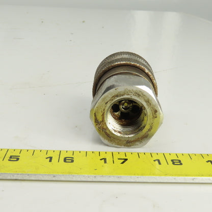 Parker RK FS-501-8FP Hydraulic Quick Connect Hose Coupling 1/2,1/2"-14 316 SS