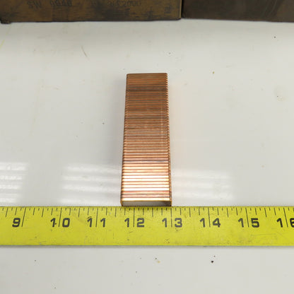 Copper Plated Closing Staples 5/8 SW 9040 Lot Of Appr. 10,000/4 Boxes