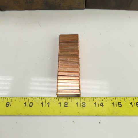 Copper Plated Closing Staples 5/8 SW 9040 Lot Of Appr. 10,000/4 Boxes