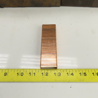 Copper Plated Closing Staples 5/8 SW 9040 Lot Of Appr. 10,000/4 Boxes
