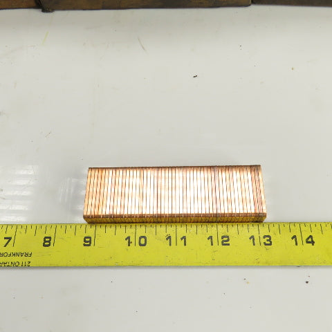 Copper Plated Closing Staples 5/8 SW 9040 Lot Of Appr. 10,000/4 Boxes