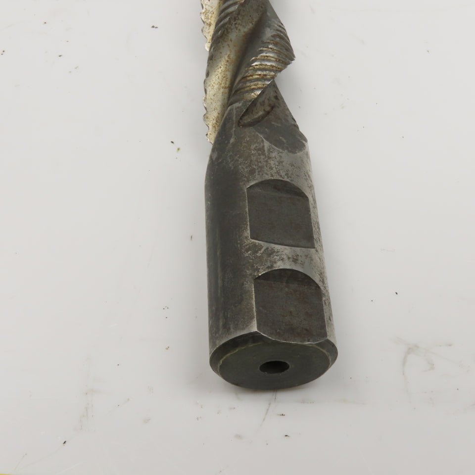Hanita 1" Diam. 3 Flute Spiral Roughing End Mill HSS 1" Weldon 4" LOC