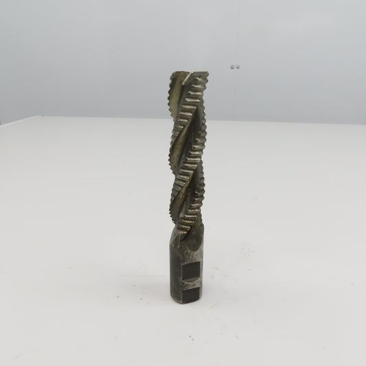 Hanita 1" Diam. 3 Flute Spiral Roughing End Mill HSS 1" Weldon 4" LOC