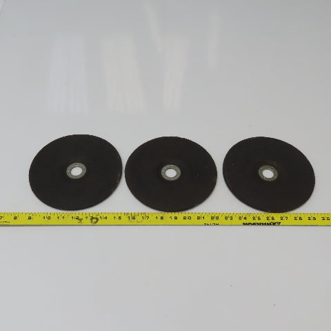 Norton DC7125NZP NorZon Plus 7x1/8x7/8" Depressed Center Cutting Wheel Lot of 3