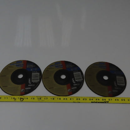 Norton DC7125NZP NorZon Plus 7x1/8x7/8" Depressed Center Cutting Wheel Lot of 3