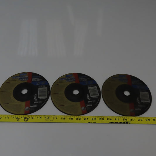 Norton DC7125NZP NorZon Plus 7x1/8x7/8" Depressed Center Cutting Wheel Lot of 3